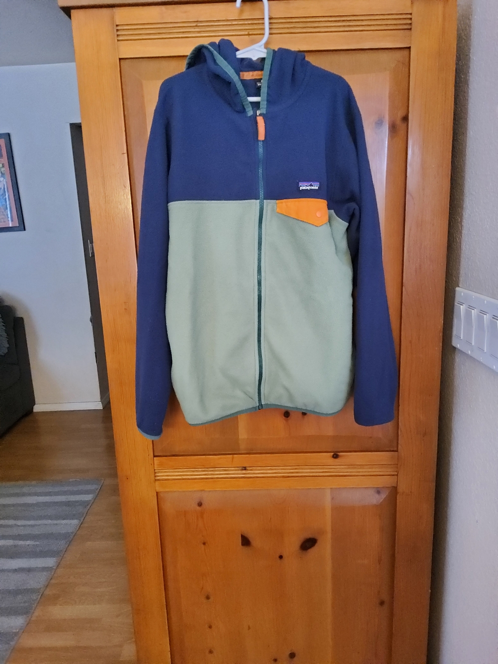 Patagonia Kid's Micro D Snap T Jacket Size L 12 Boys - Picture 2 of 7